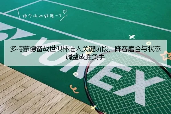多特蒙德备战世俱杯进入关键阶段，阵容磨合与状态调整成胜负手